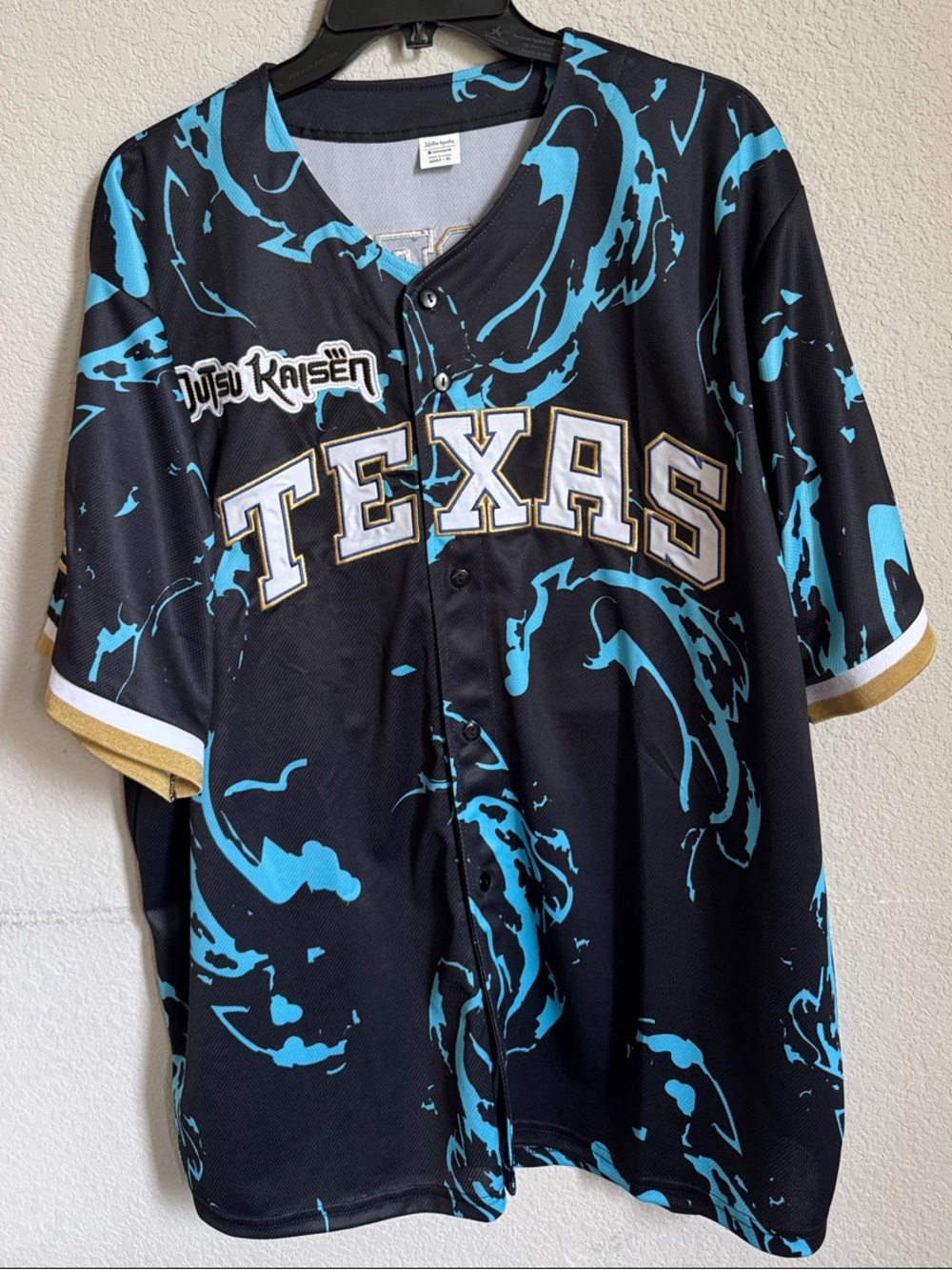 JuJuTsu Kaisen Texas Rangers Jersey XL